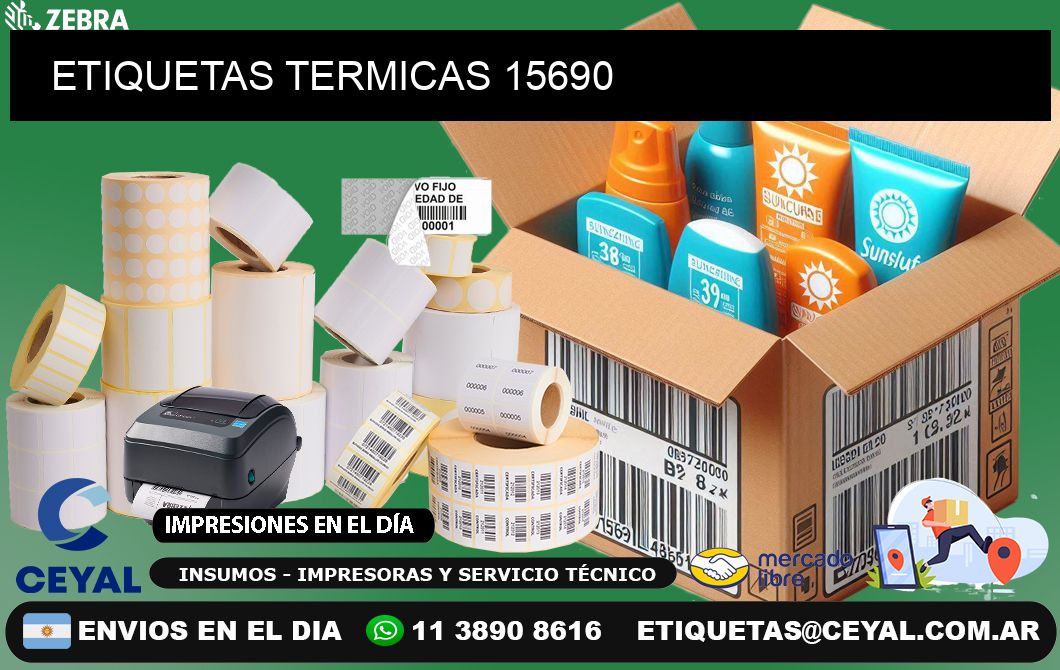 ETIQUETAS TERMICAS 15690
