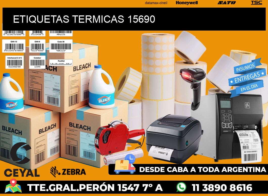 ETIQUETAS TERMICAS 15690