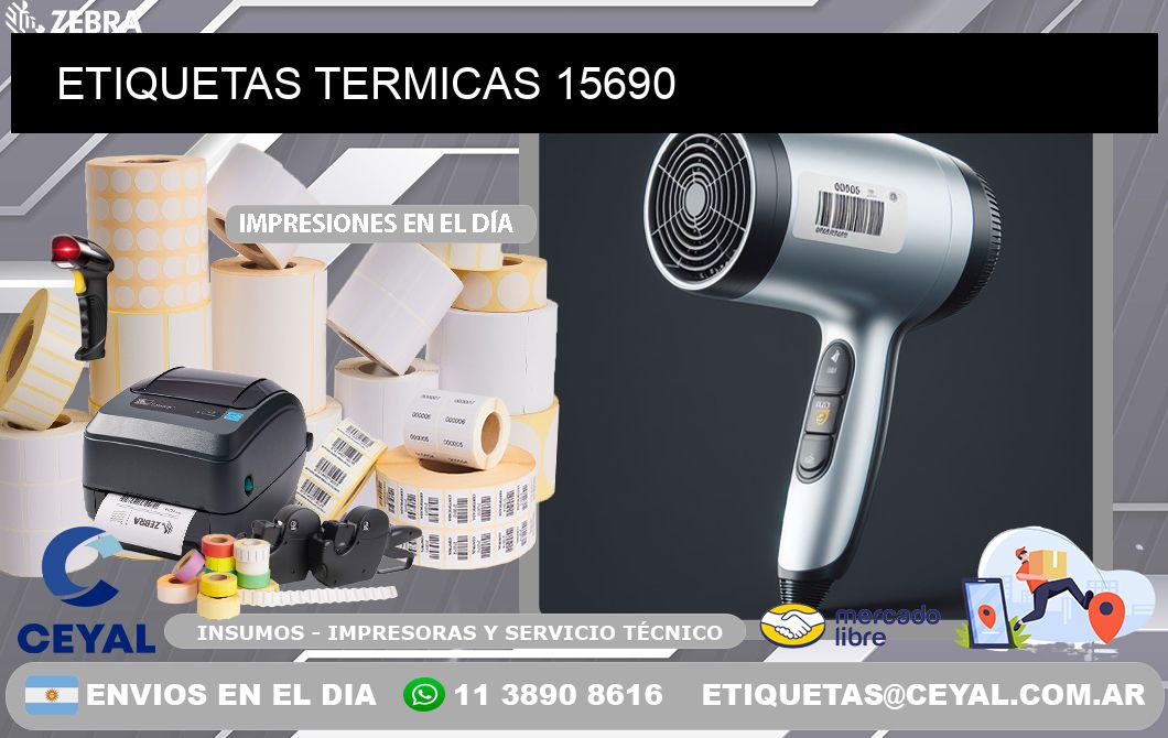 ETIQUETAS TERMICAS 15690