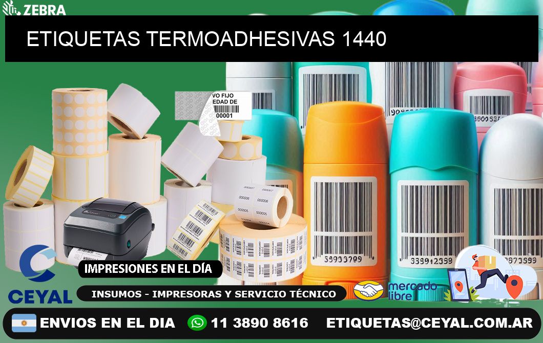 ETIQUETAS TERMOADHESIVAS 1440