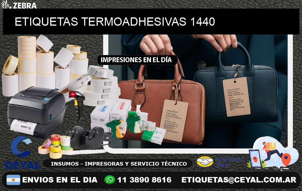 ETIQUETAS TERMOADHESIVAS 1440