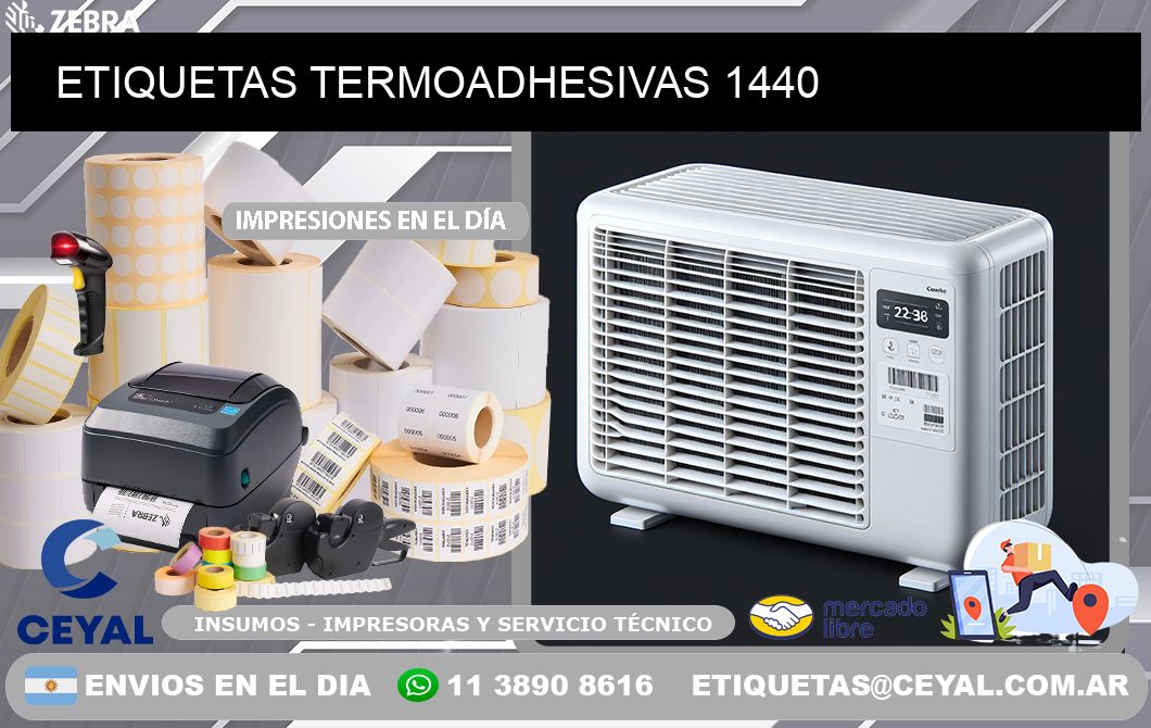 ETIQUETAS TERMOADHESIVAS 1440
