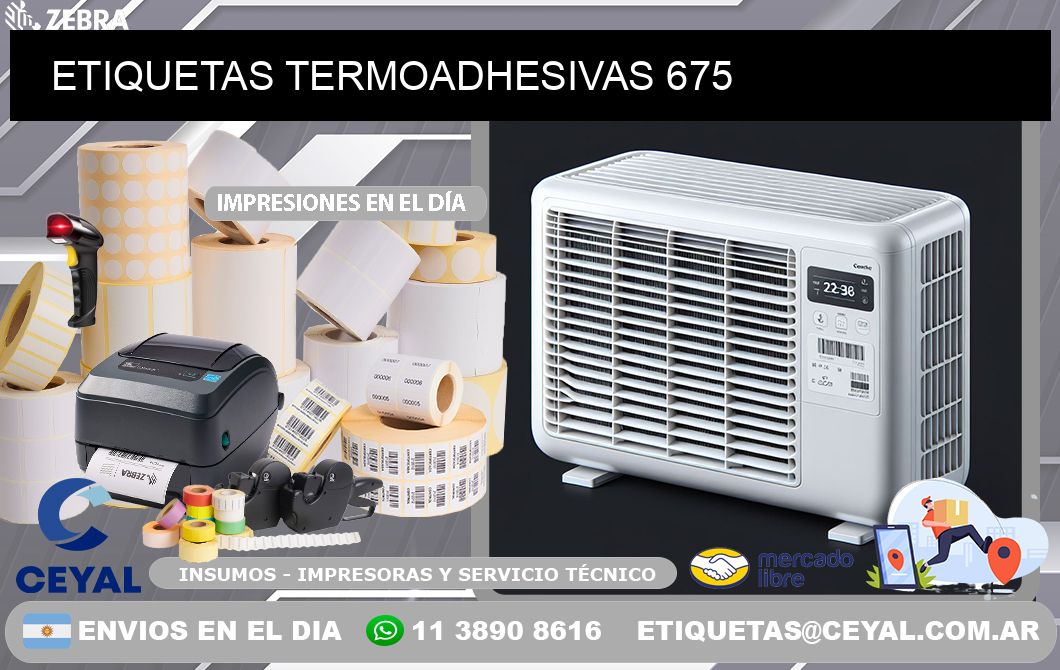 ETIQUETAS TERMOADHESIVAS 675