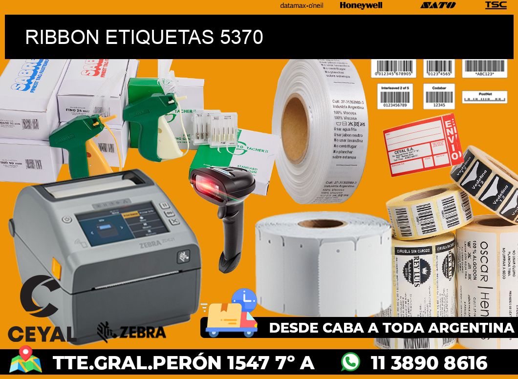 RIBBON ETIQUETAS 5370