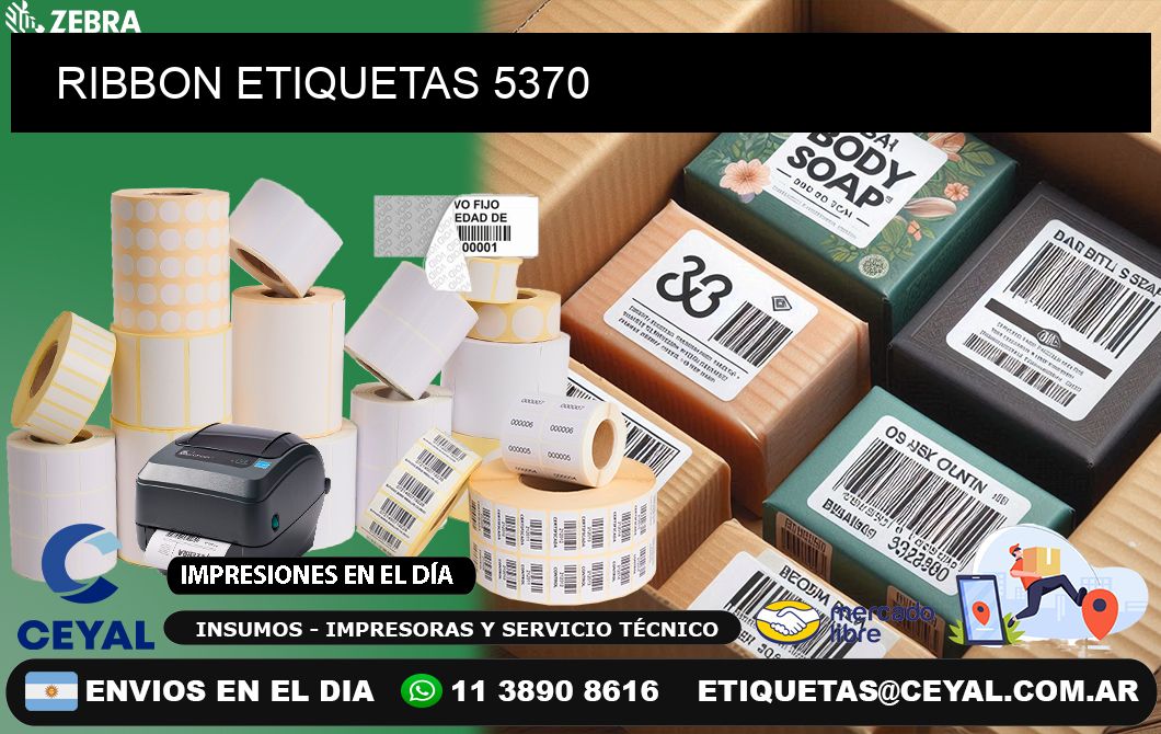 RIBBON ETIQUETAS 5370