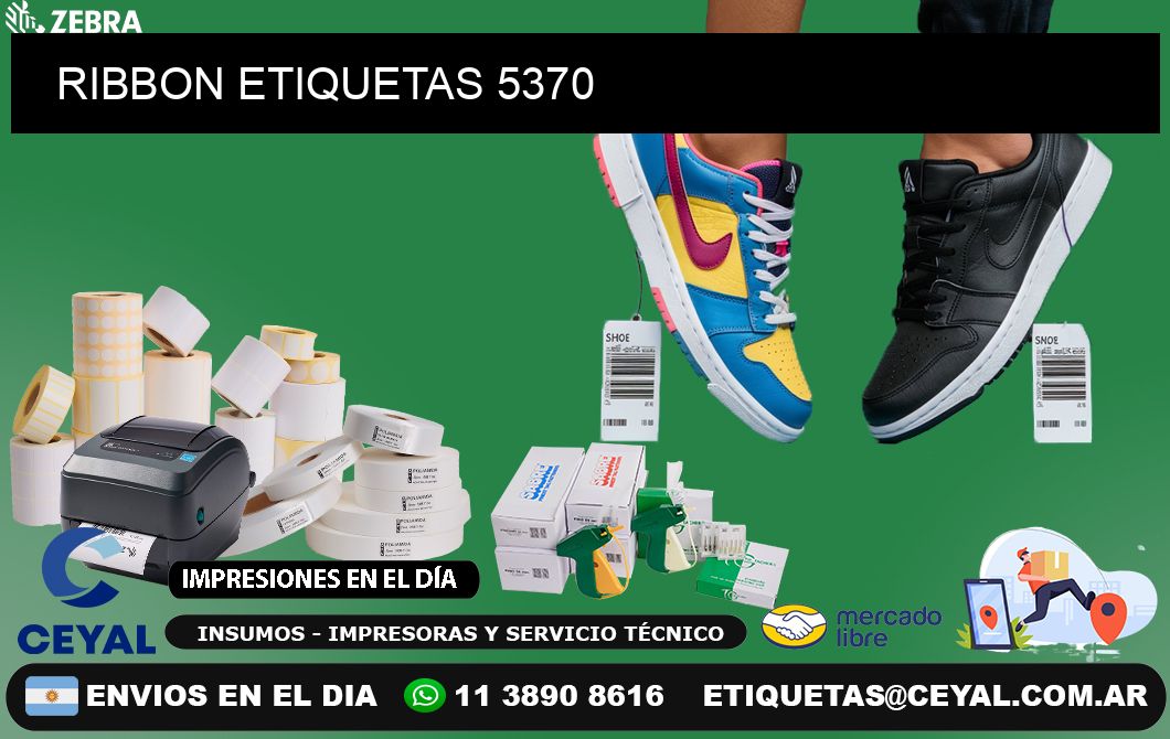RIBBON ETIQUETAS 5370