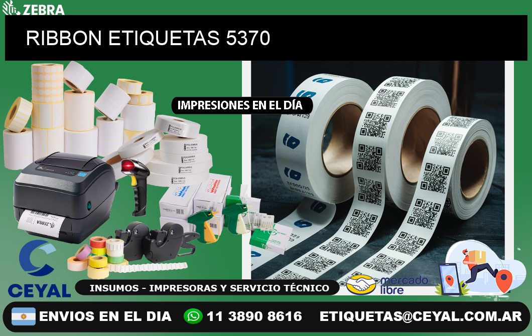 RIBBON ETIQUETAS 5370