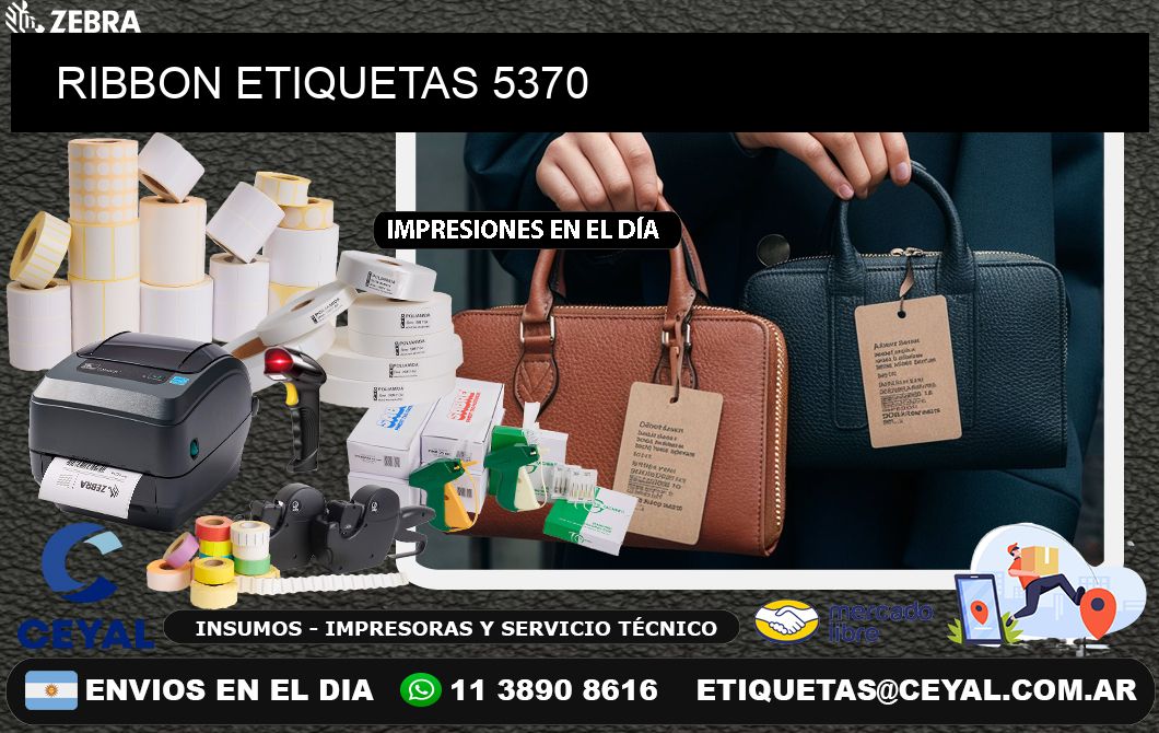 RIBBON ETIQUETAS 5370