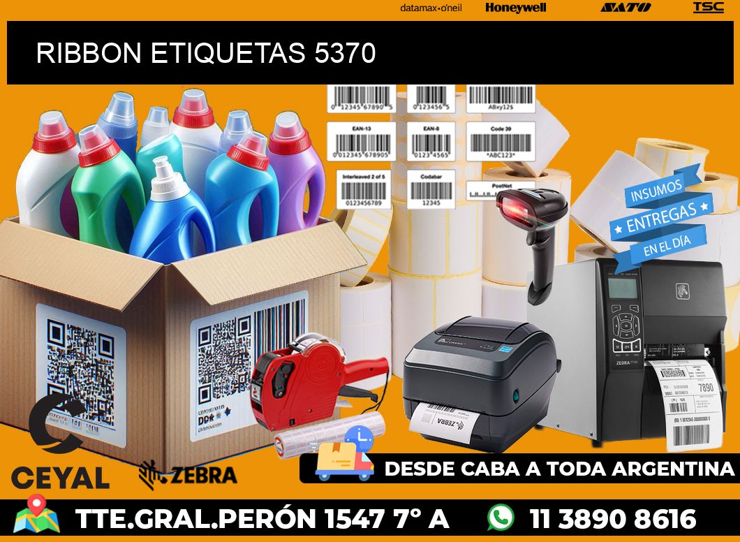 RIBBON ETIQUETAS 5370