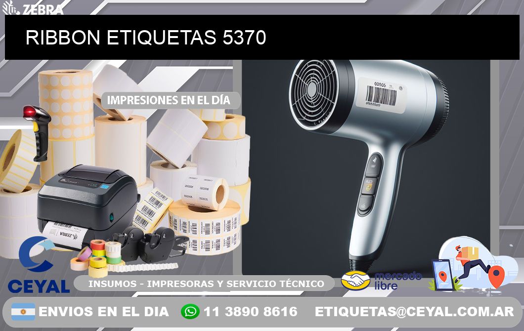 RIBBON ETIQUETAS 5370