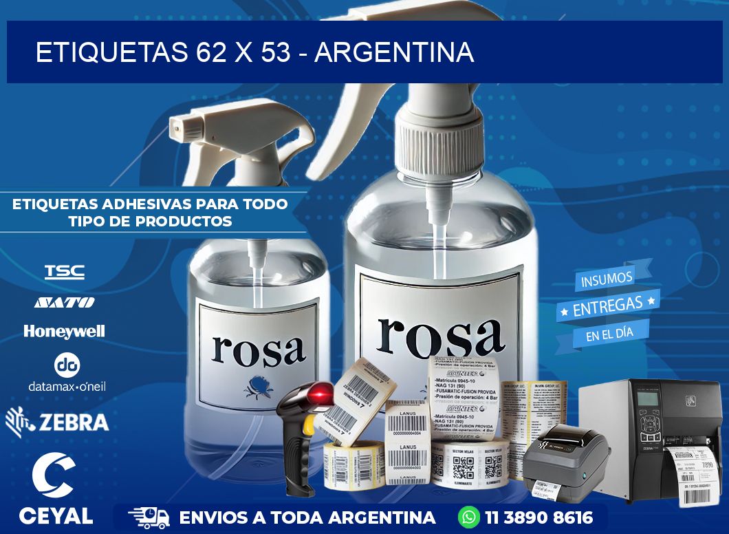 ETIQUETAS 62 x 53 – ARGENTINA