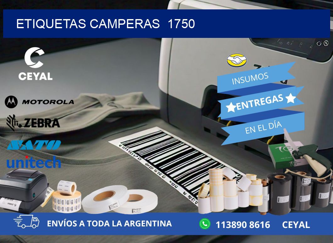 ETIQUETAS CAMPERAS  1750