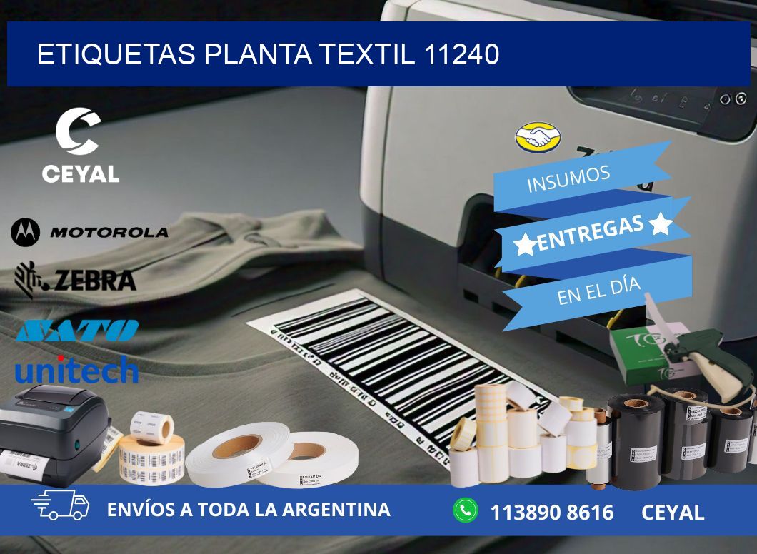 ETIQUETAS PLANTA TEXTIL 11240