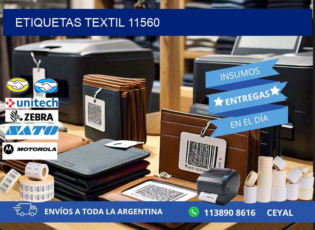 ETIQUETAS TEXTIL 11560