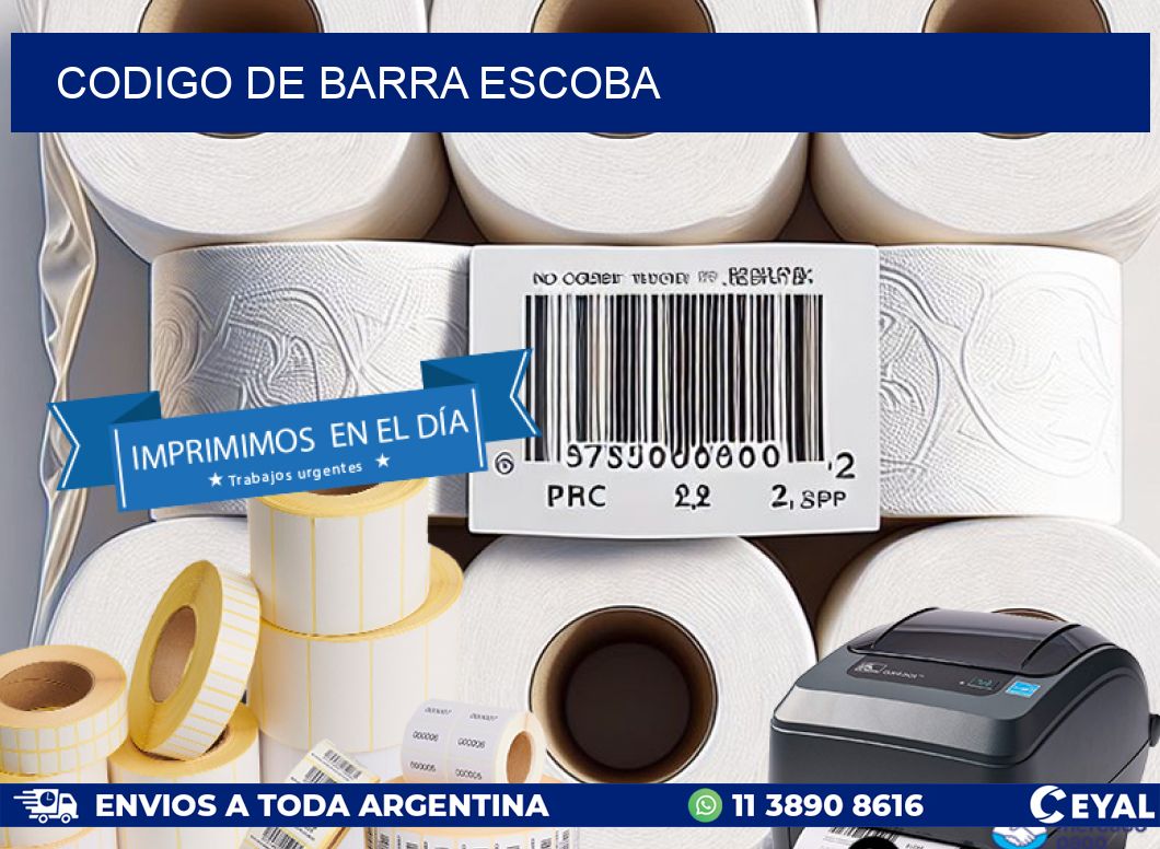 codigo de barra ESCOBA