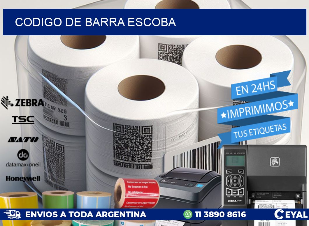 codigo de barra ESCOBA