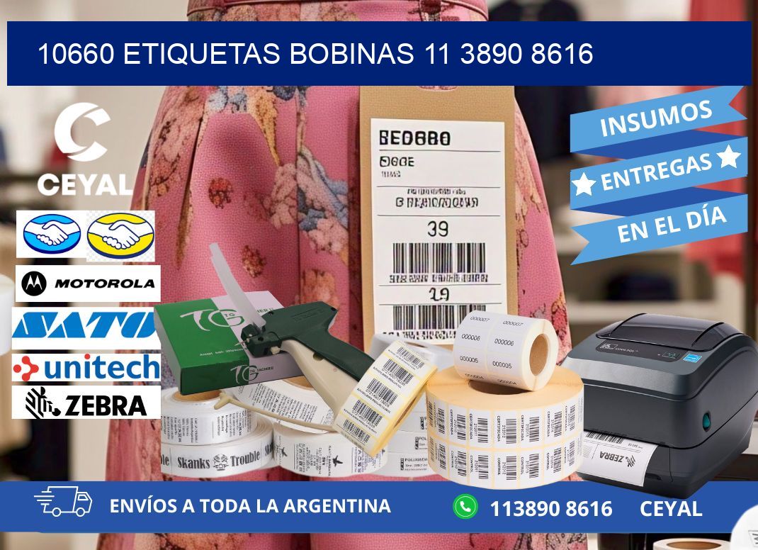 10660 ETIQUETAS BOBINAS 11 3890 8616
