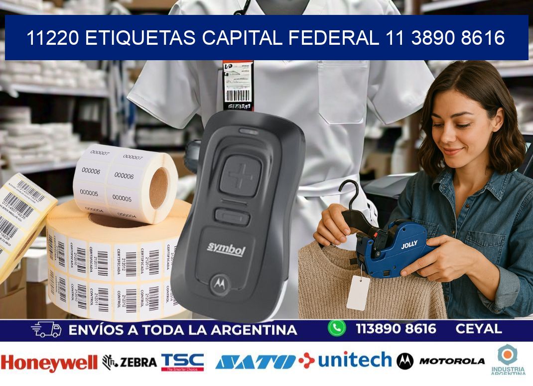 11220 ETIQUETAS CAPITAL FEDERAL 11 3890 8616