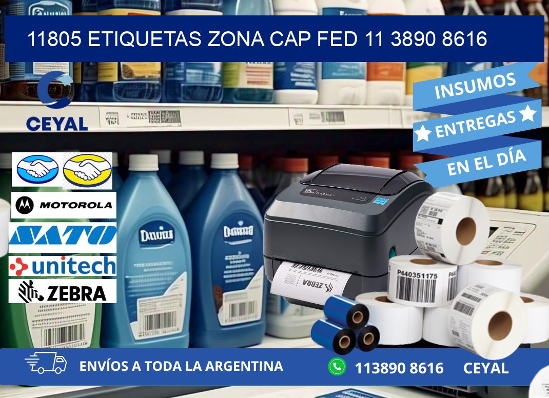 11805 ETIQUETAS ZONA CAP FED 11 3890 8616
