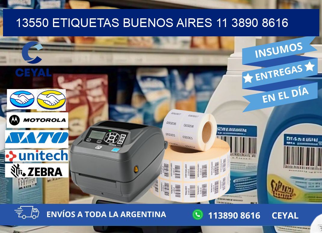 13550 ETIQUETAS BUENOS AIRES 11 3890 8616