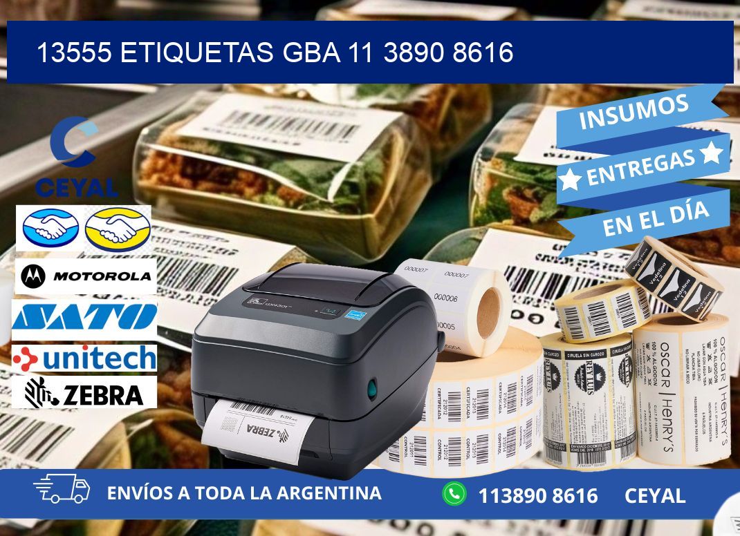 13555 ETIQUETAS GBA 11 3890 8616