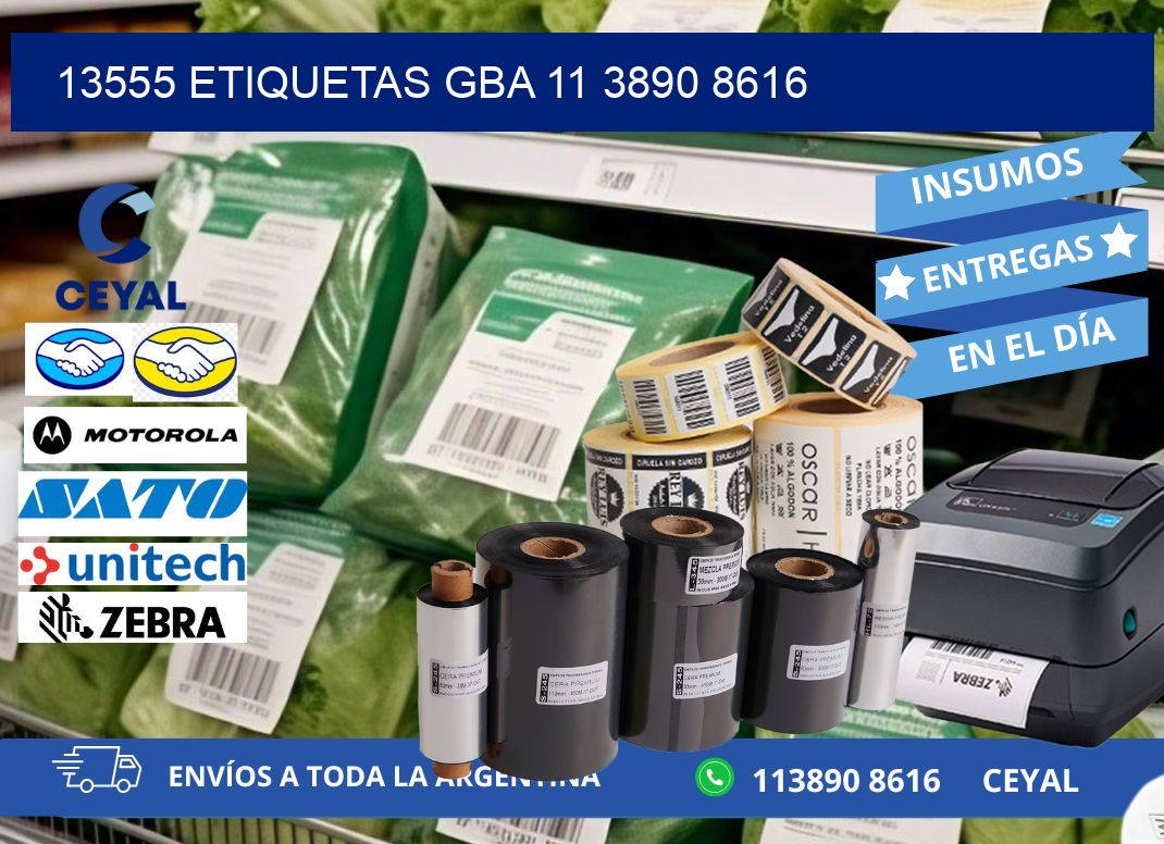 13555 ETIQUETAS GBA 11 3890 8616