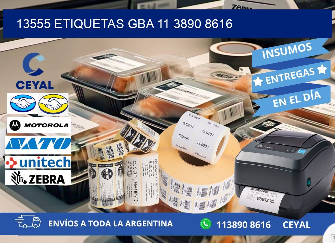 13555 ETIQUETAS GBA 11 3890 8616