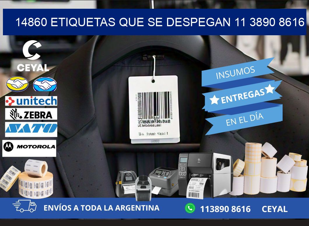 14860 ETIQUETAS QUE SE DESPEGAN 11 3890 8616