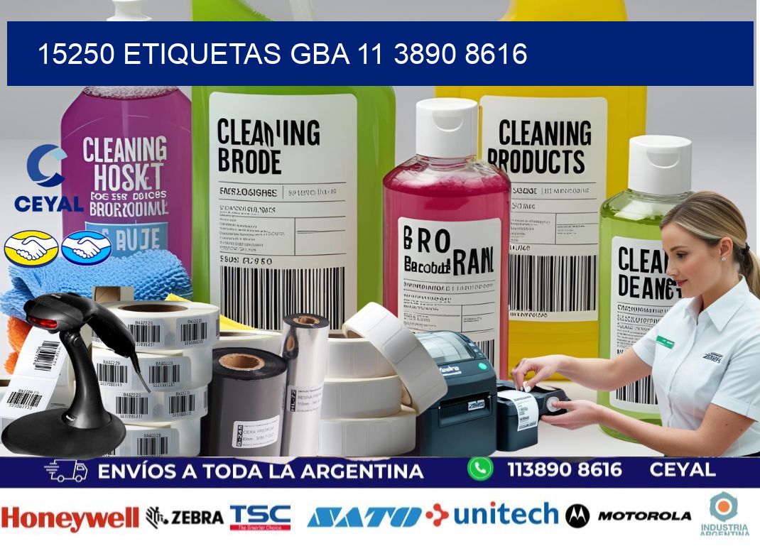 15250 ETIQUETAS GBA 11 3890 8616