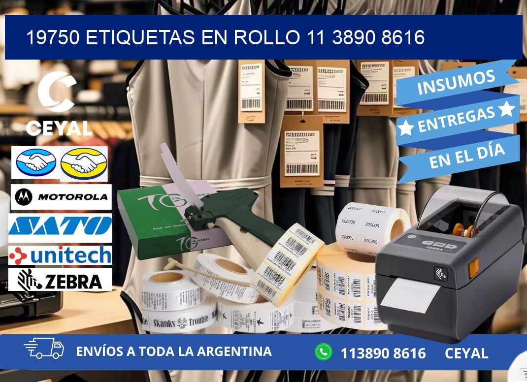 19750 ETIQUETAS EN ROLLO 11 3890 8616