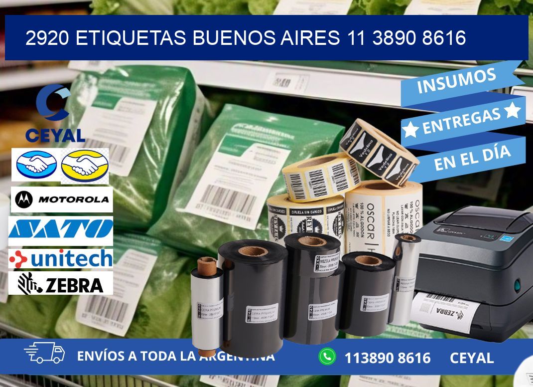 2920 ETIQUETAS BUENOS AIRES 11 3890 8616