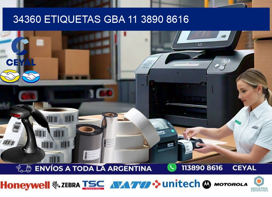 34360 ETIQUETAS GBA 11 3890 8616