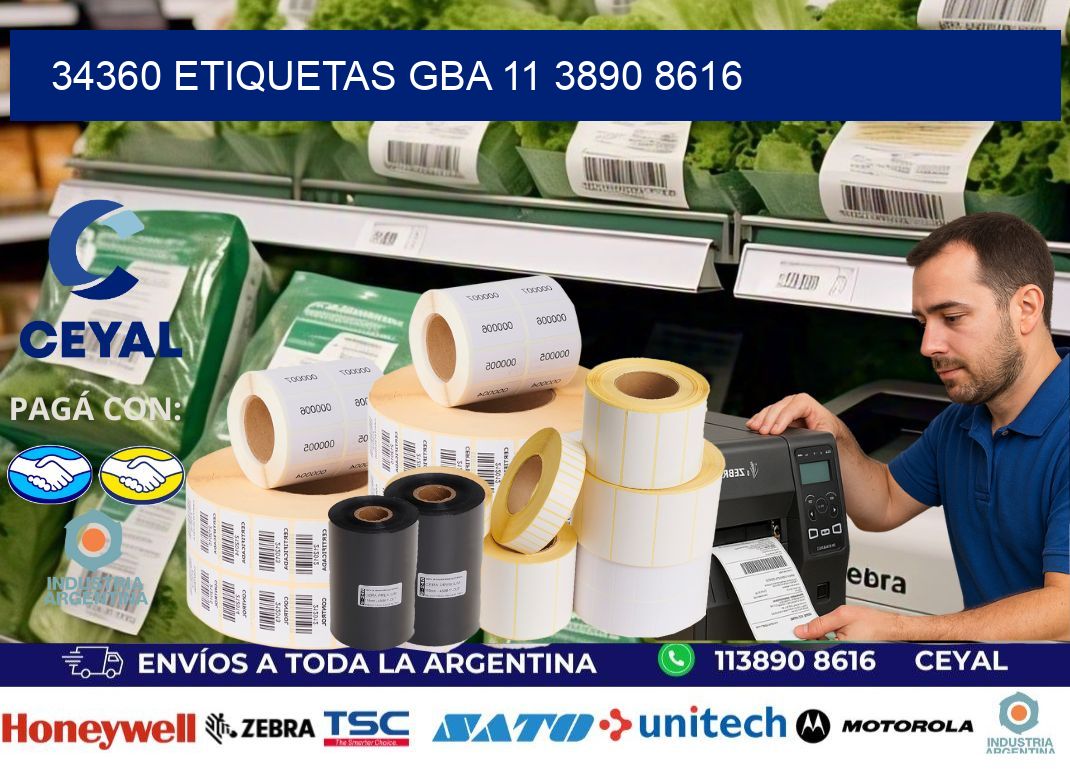 34360 ETIQUETAS GBA 11 3890 8616