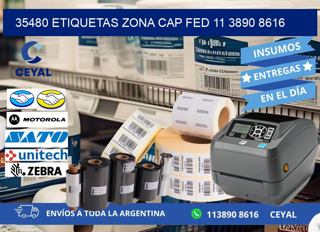 35480 ETIQUETAS ZONA CAP FED 11 3890 8616