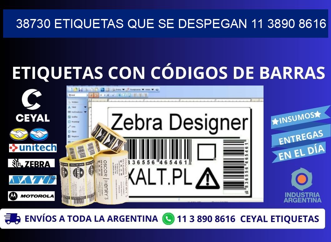 38730 ETIQUETAS QUE SE DESPEGAN 11 3890 8616