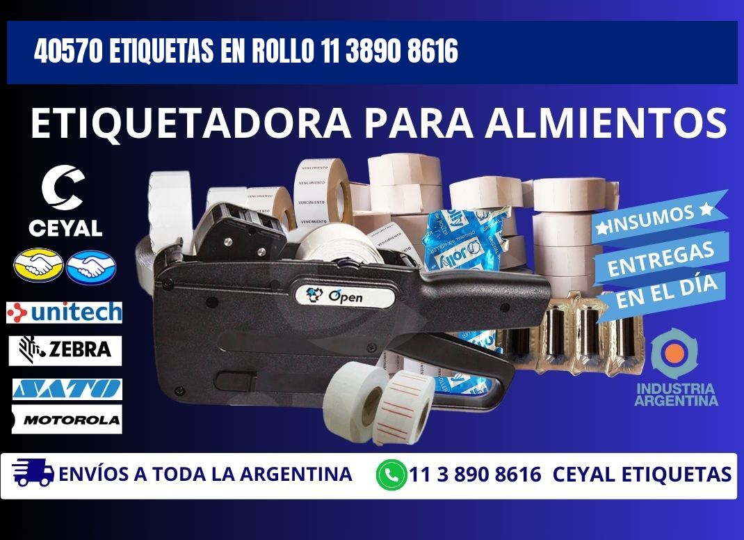 40570 ETIQUETAS EN ROLLO 11 3890 8616
