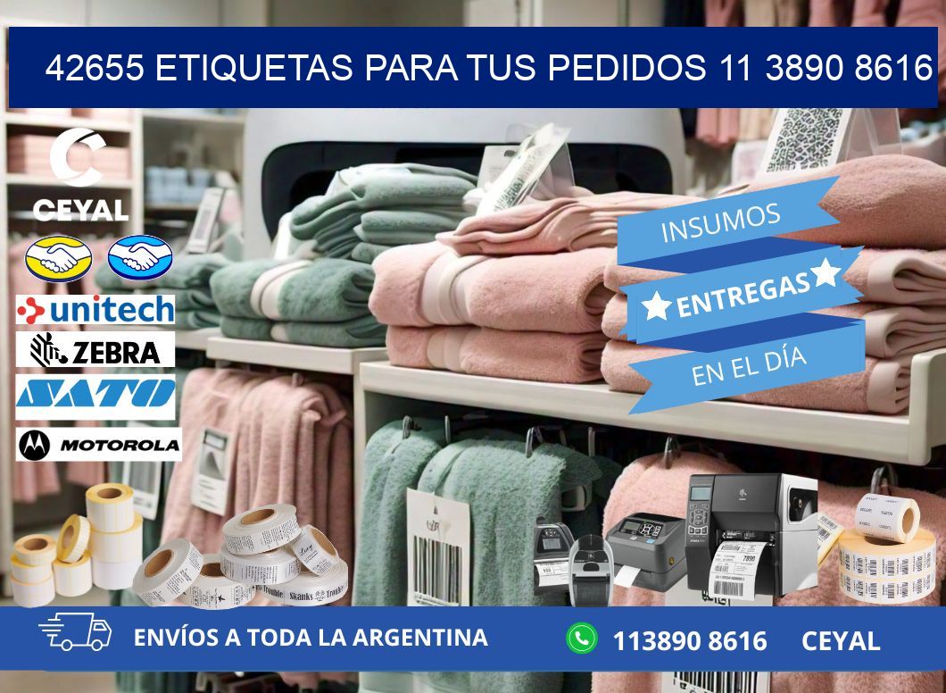 42655 ETIQUETAS PARA TUS PEDIDOS 11 3890 8616