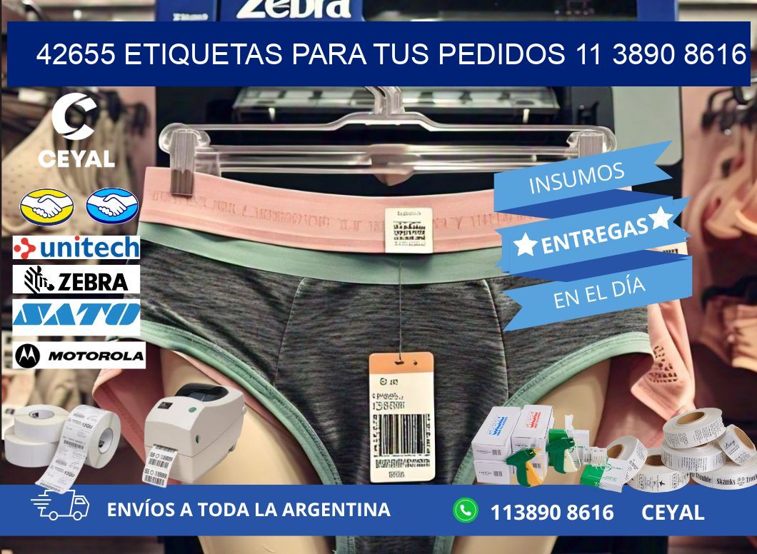 42655 ETIQUETAS PARA TUS PEDIDOS 11 3890 8616