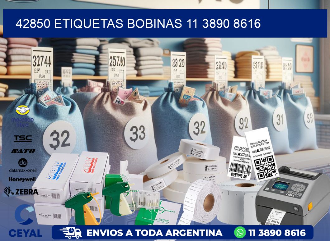 42850 ETIQUETAS BOBINAS 11 3890 8616