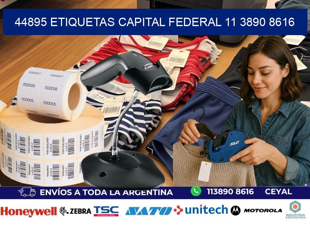 44895 ETIQUETAS CAPITAL FEDERAL 11 3890 8616