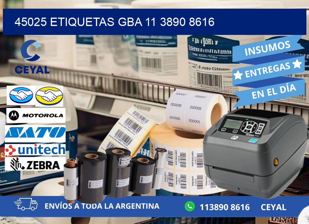45025 ETIQUETAS GBA 11 3890 8616