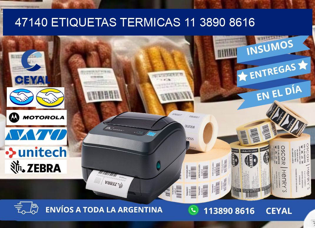 47140 ETIQUETAS TERMICAS 11 3890 8616