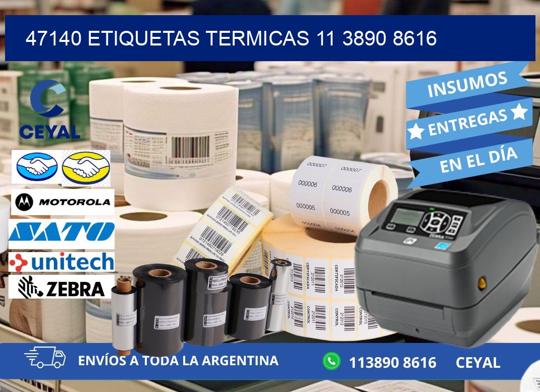 47140 ETIQUETAS TERMICAS 11 3890 8616