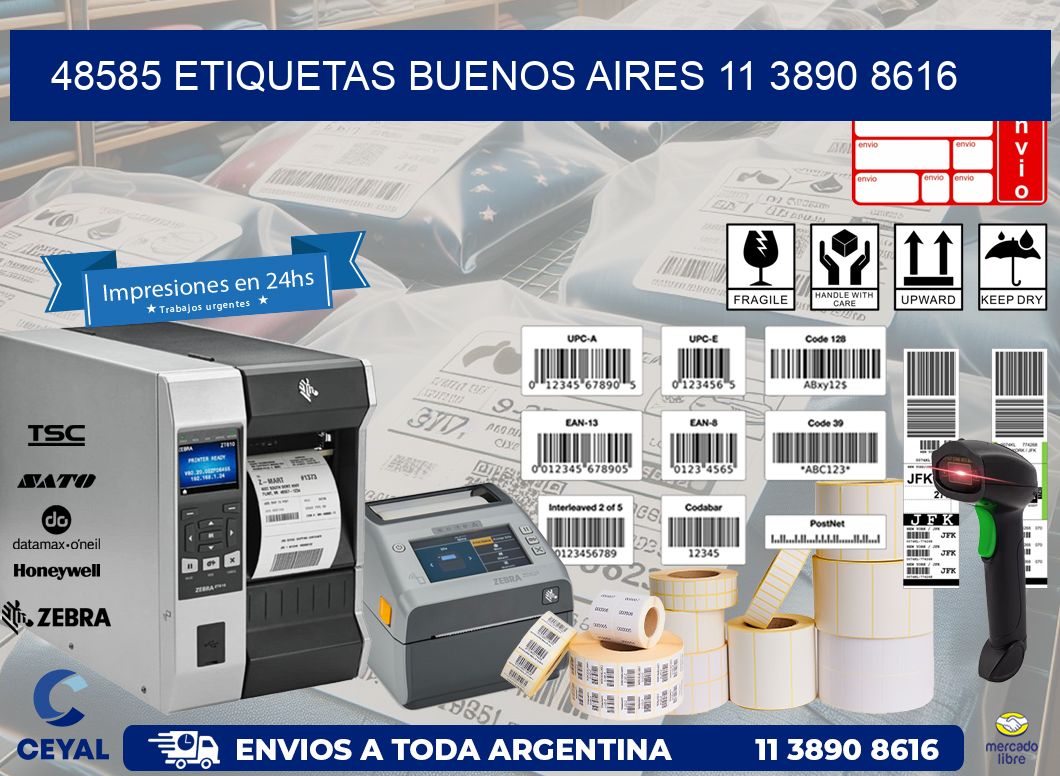 48585 ETIQUETAS BUENOS AIRES 11 3890 8616