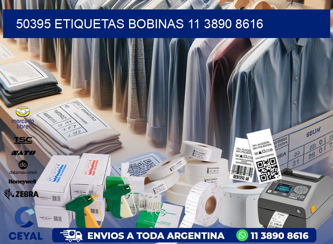 50395 ETIQUETAS BOBINAS 11 3890 8616