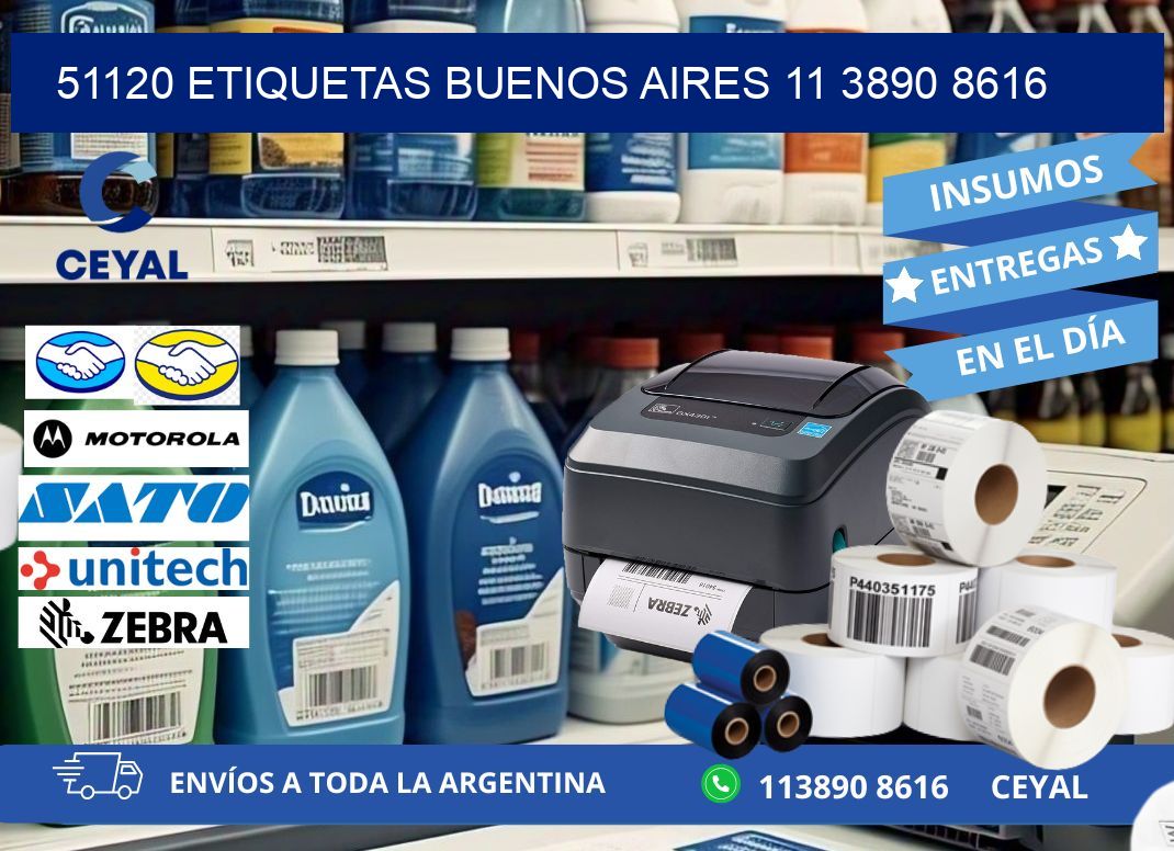 51120 ETIQUETAS BUENOS AIRES 11 3890 8616