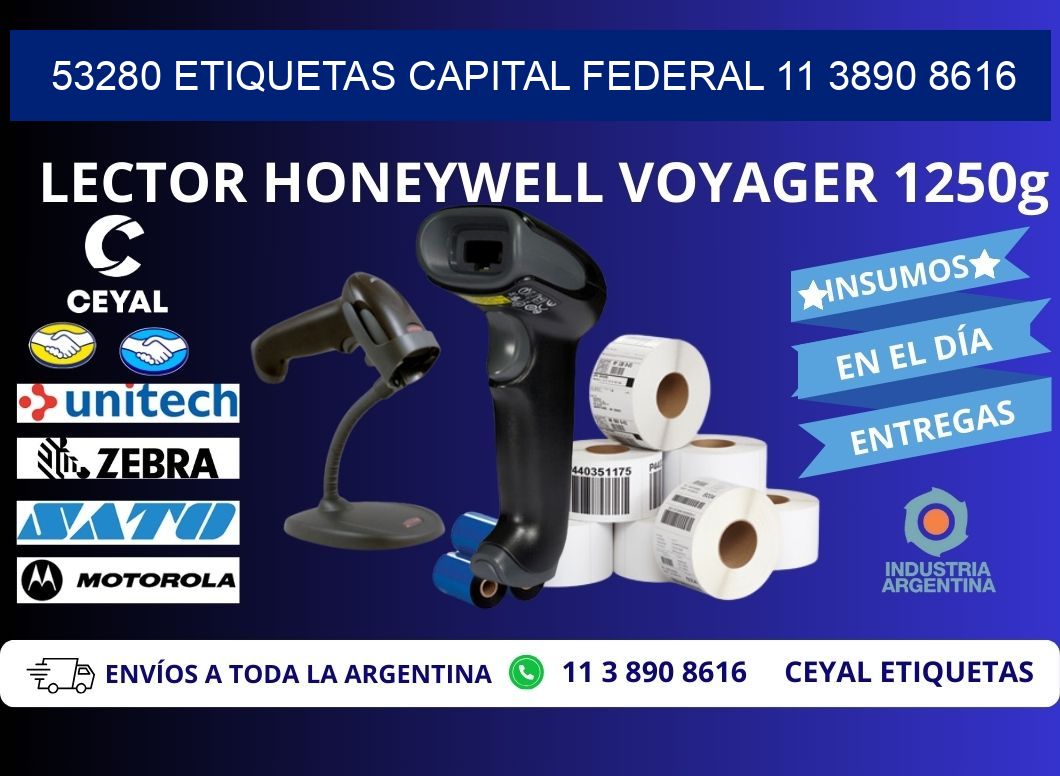53280 ETIQUETAS CAPITAL FEDERAL 11 3890 8616