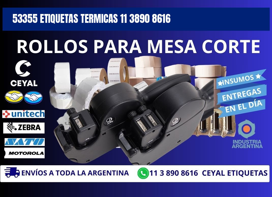 53355 ETIQUETAS TERMICAS 11 3890 8616