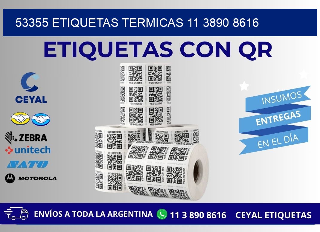 53355 ETIQUETAS TERMICAS 11 3890 8616