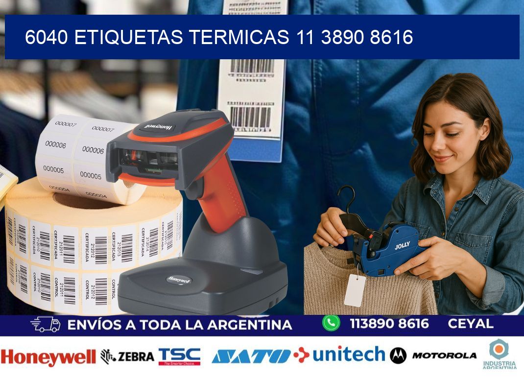 6040 ETIQUETAS TERMICAS 11 3890 8616